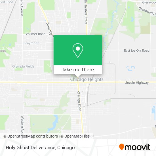 Holy Ghost Deliverance map