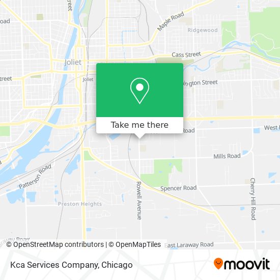 Kca Services Company map