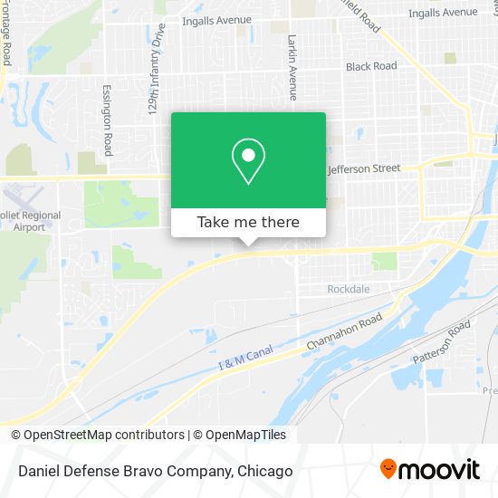 Daniel Defense Bravo Company map