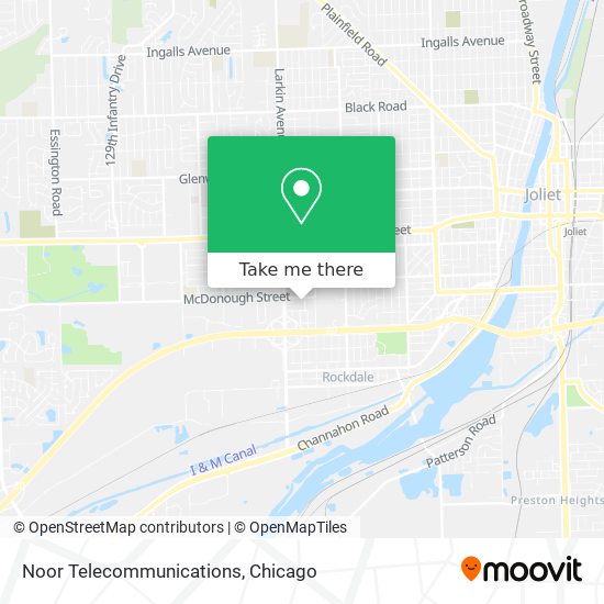 Noor Telecommunications map