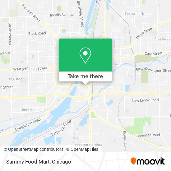 Sammy Food Mart map