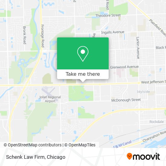 Schenk Law Firm map