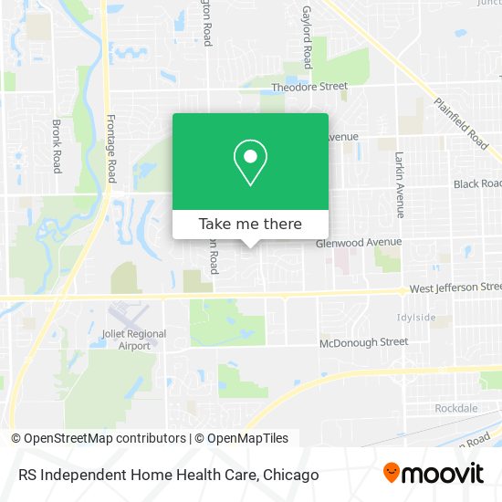 RS Independent Home Health Care map