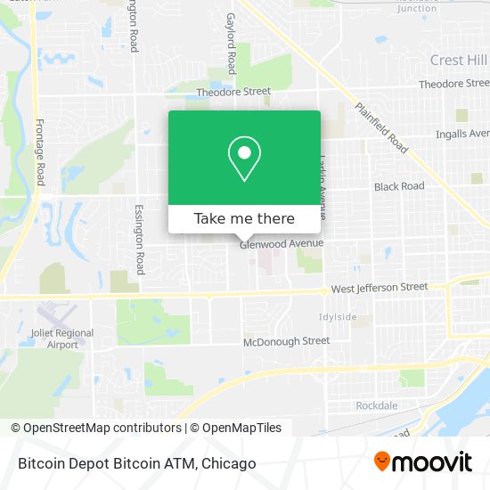 Mapa de Bitcoin Depot Bitcoin ATM