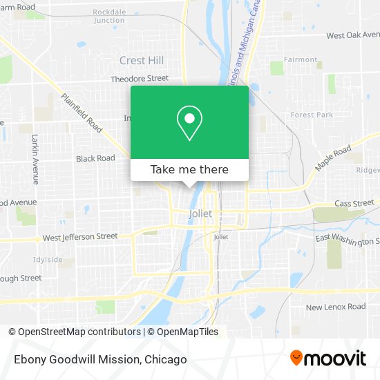 Ebony Goodwill Mission map