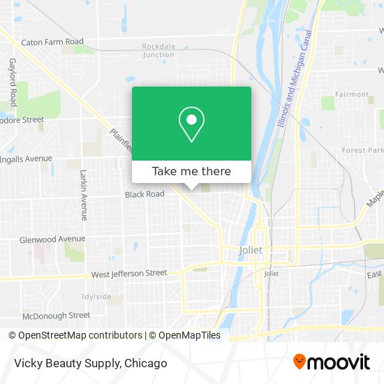 Vicky Beauty Supply map