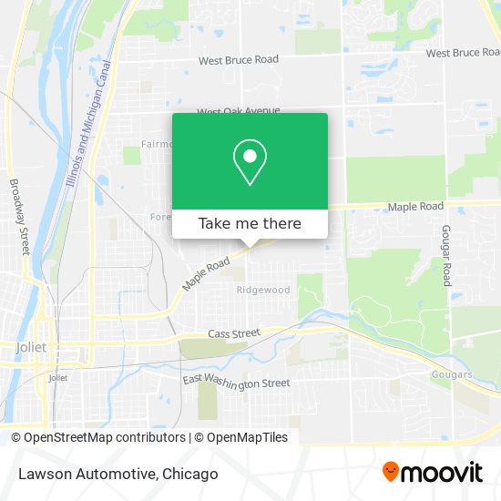 Lawson Automotive map