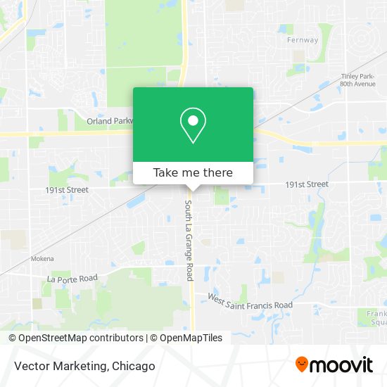 Vector Marketing map