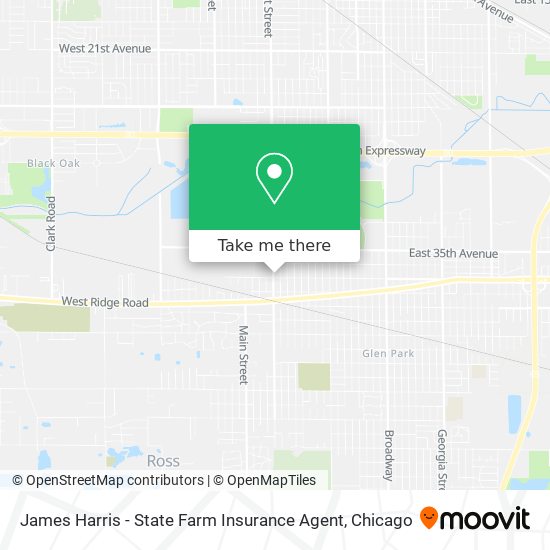 James Harris - State Farm Insurance Agent map