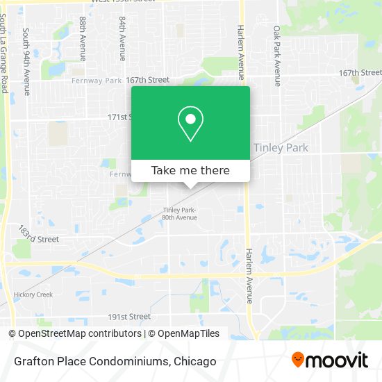 Mapa de Grafton Place Condominiums
