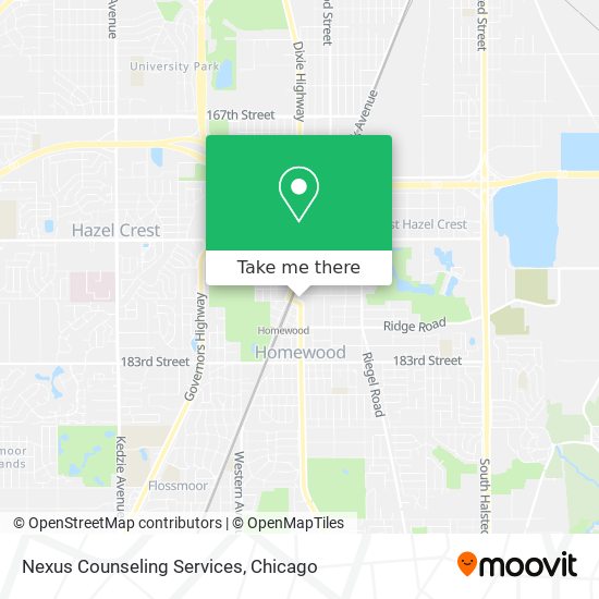 Nexus Counseling Services map