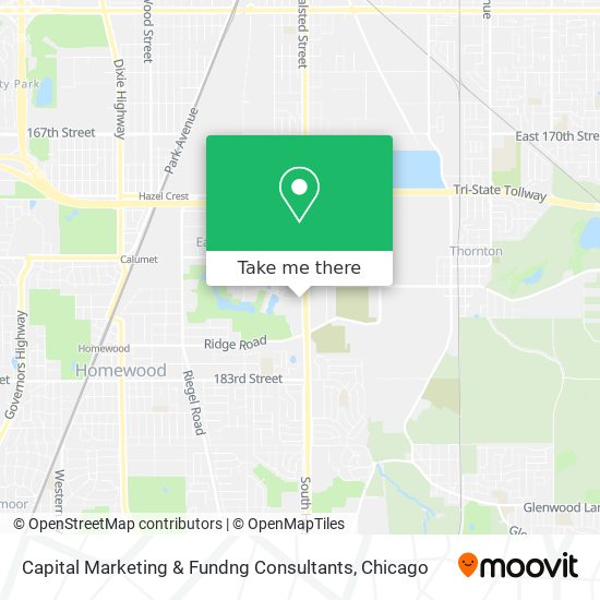 Capital Marketing & Fundng Consultants map