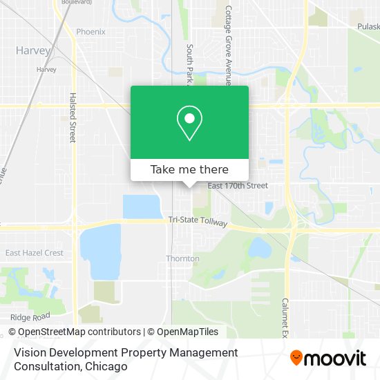 Mapa de Vision Development Property Management Consultation