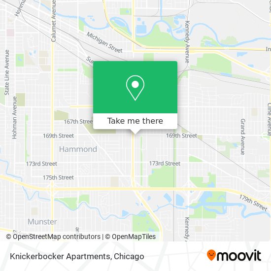 Knickerbocker Apartments map