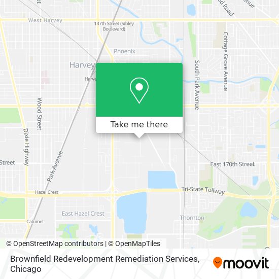 Mapa de Brownfield Redevelopment Remediation Services