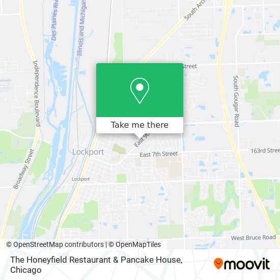 Mapa de The Honeyfield Restaurant & Pancake House