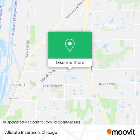 Allstate Insurance map