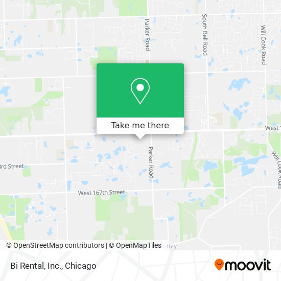 Bi Rental, Inc. map