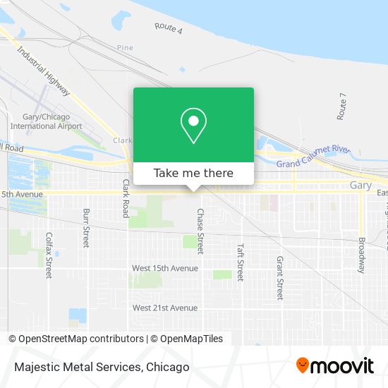 Majestic Metal Services map