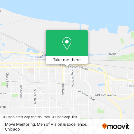 Move Mentoring, Men of Vision & Excellence map