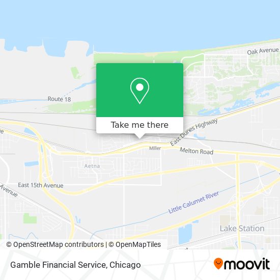 Mapa de Gamble Financial Service