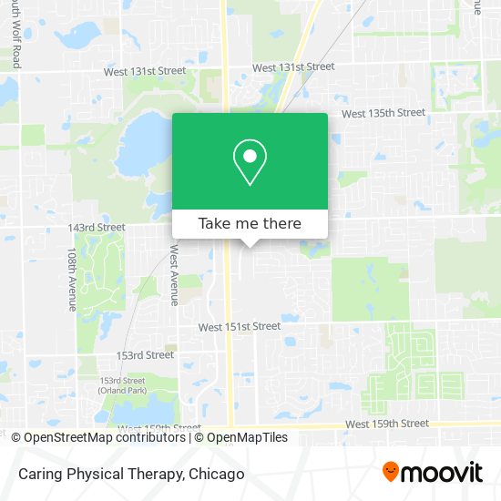 Caring Physical Therapy map