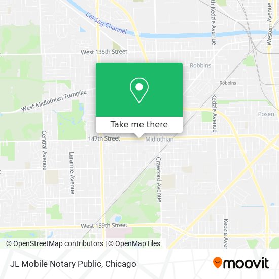 JL Mobile Notary Public map