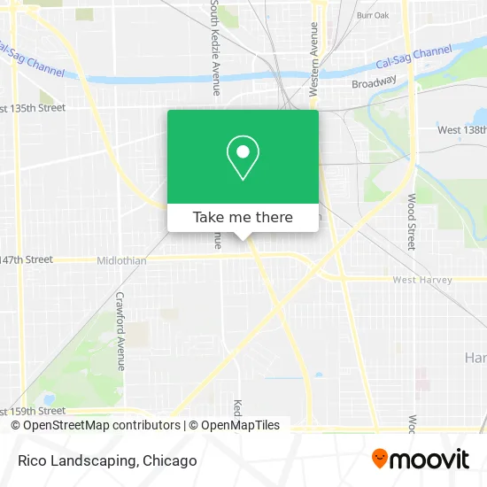 Rico Landscaping map