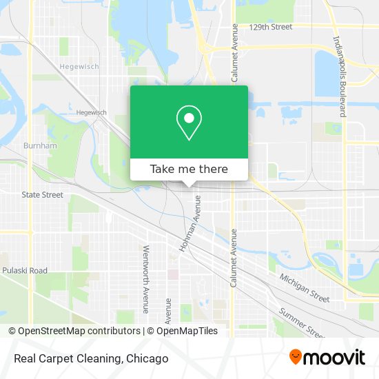 Real Carpet Cleaning map