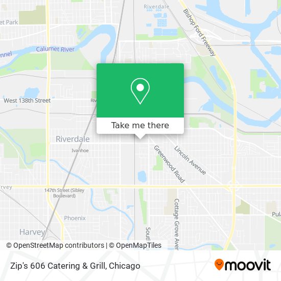 Zip's 606 Catering & Grill map