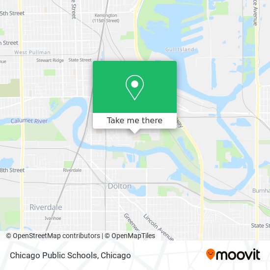 Mapa de Chicago Public Schools