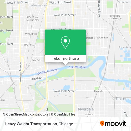 Heavy Weight Transportation map