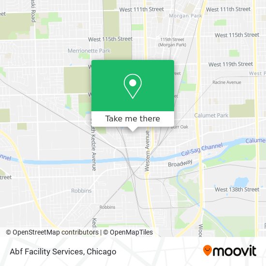 Mapa de Abf Facility Services