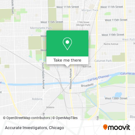 Accurate Investigators map