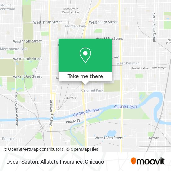 Mapa de Oscar Seaton: Allstate Insurance