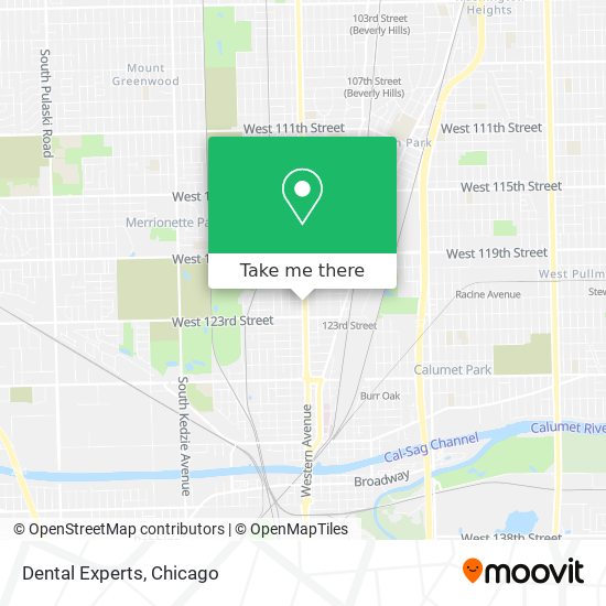 Dental Experts map