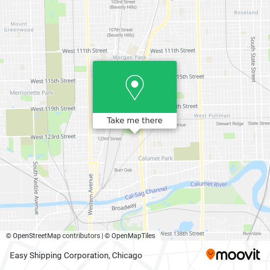 Easy Shipping Corporation map