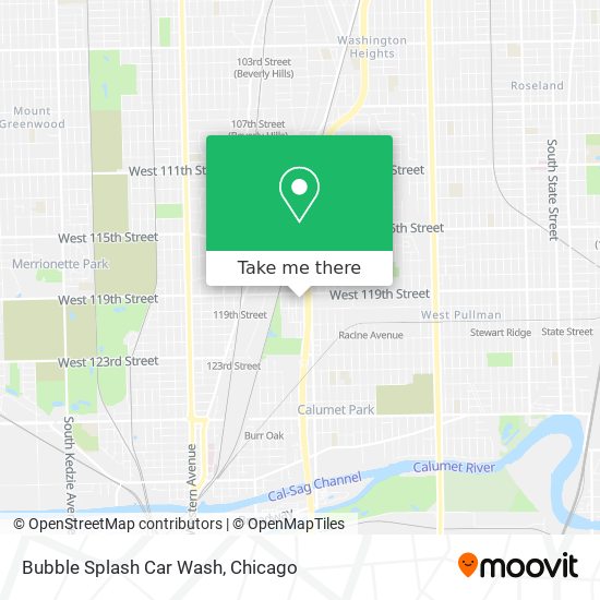 Bubble Splash Car Wash map