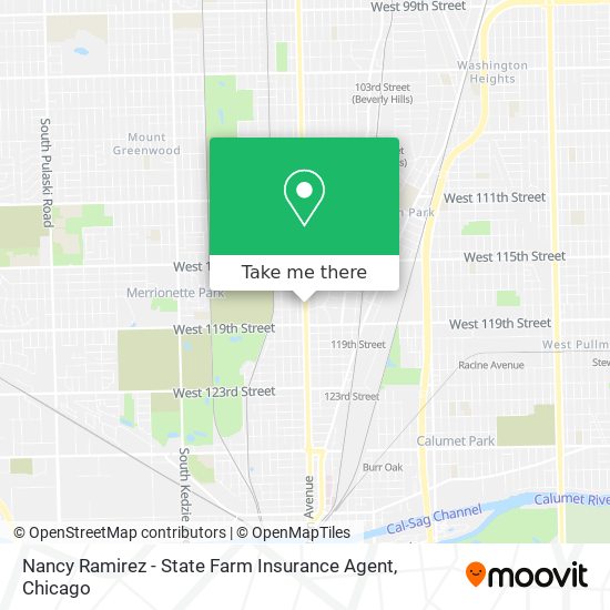 Nancy Ramirez - State Farm Insurance Agent map