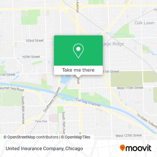 United Insurance Company map
