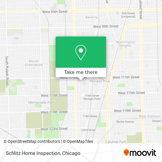 Schlitz Home Inspection map