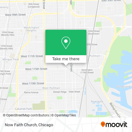 Mapa de Now Faith Church