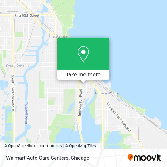 Walmart Auto Care Centers map