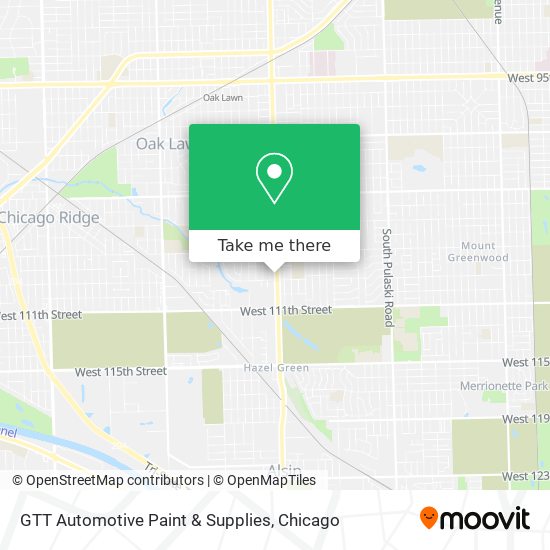 GTT Automotive Paint & Supplies map