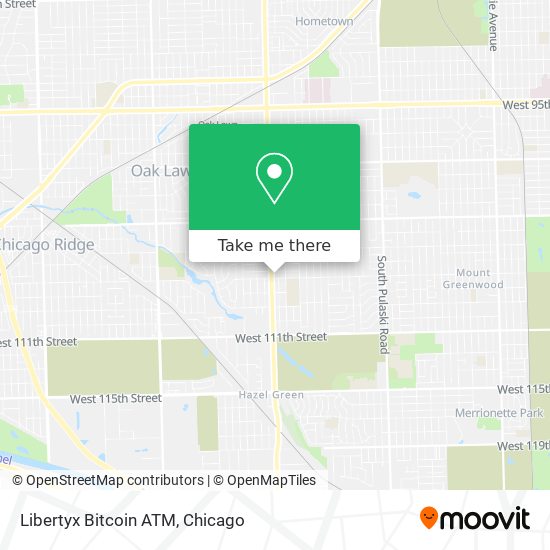 Libertyx Bitcoin ATM map