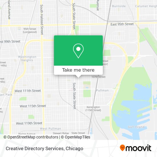 Creative Directory Services map