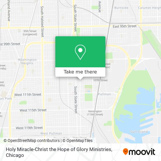 Holy Miracle-Christ the Hope of Glory Ministries map