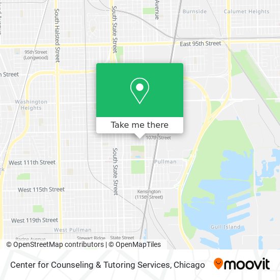 Center for Counseling & Tutoring Services map