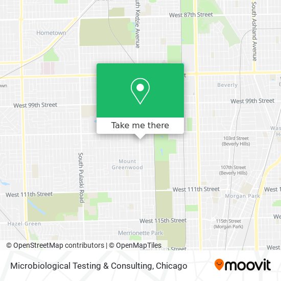 Mapa de Microbiological Testing & Consulting