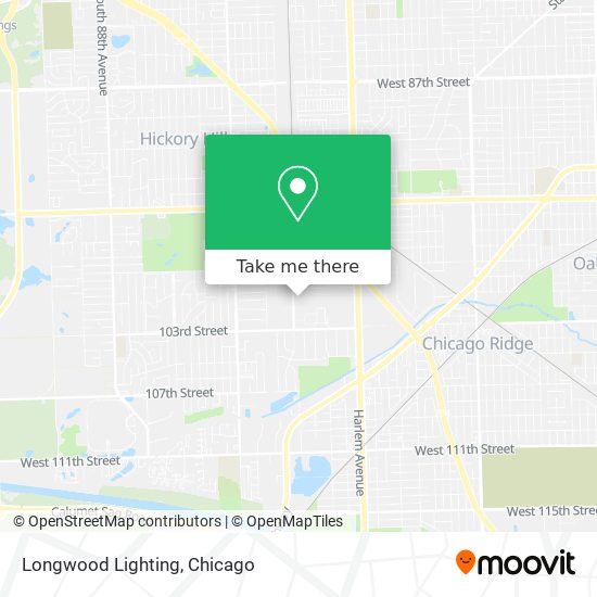 Longwood Lighting map